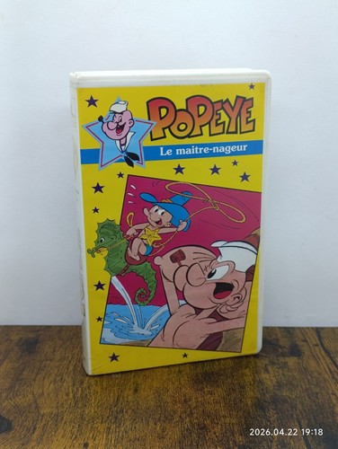Vhs popeye le - vhs, :