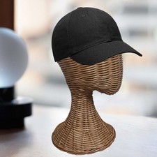 Tête de mannequin en rotin