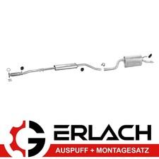 Système d'échappement pour Fiat Punto 1.2 échappement 447
