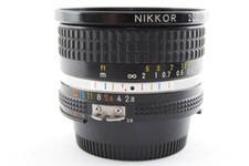 Objectif Nikkor AI-S 20 mm f/2,8 grand angle MF Prime pour monture Nikon F