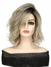 Perruque Synthétique Blond