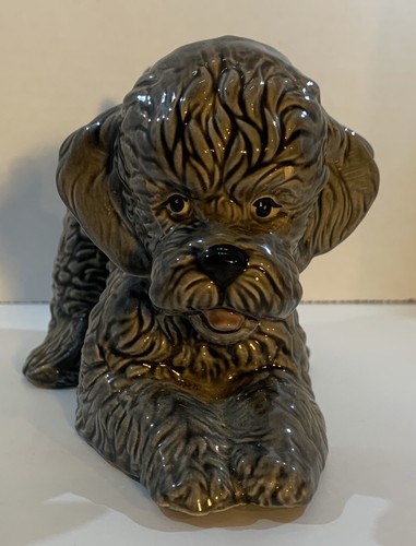 Vintage ceramic french poodle - vintage,