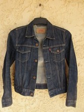 Blouson en jean LEVI'S STRAUSS 70590 04 bleu taille XS