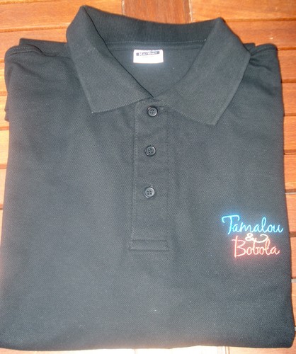 Polo brodé tamalou - polo,