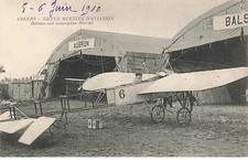 Angers - Grand Meeting d'Aviation - Balsan sur Monoplan Blériot