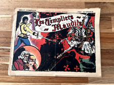 LES TEMPLIERS MAUDITS collection LES AVENTURES HEROIQUES 3e tr 1946 