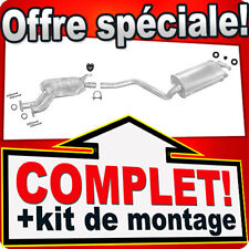 Échappement pour MERCEDES 190 (W201) 2.0 2.3 E 8V 1991-1993 Silencieux
