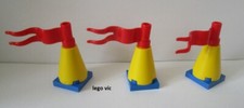 Lego 3 x cône Fabuland du