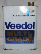 Ancien bidon huile plein