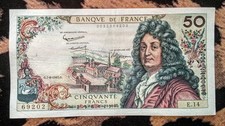 Billet 50 Francs Racine