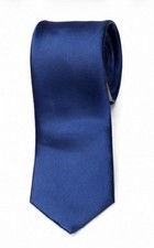 Cravate homme bleu jean - bleu, brut