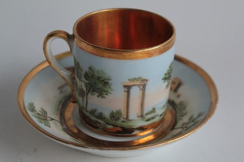Tasse porcelaine litron empire - tasse,