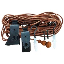 1 ensemble d'accessoires de corde store enrouleur en bambou pièces volet roulant