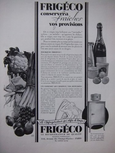 Publicité presse 1935 - publicitÉ,