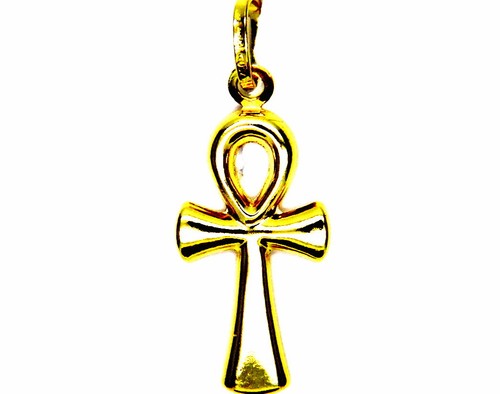 Pendentif jaune 18kt croix - or,