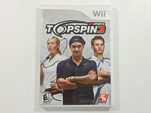 Top spin nintendo wii - top, 3