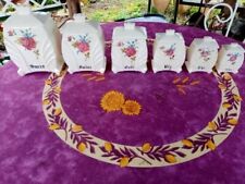 6 pots à Epices Condiment