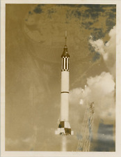 États-Unis, Rocket, Redstone  Vintage silver print Tirage argentique  17x22 