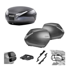 Set SHAD Coffre SH48KC Et Valises SH36 pour Suzuki 650 DL V Strom XT 2017-2024