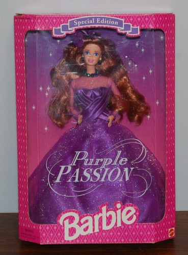 Barbie purple passion doll - purple,