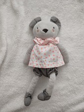 Peluche/Doudou Souris Gris
