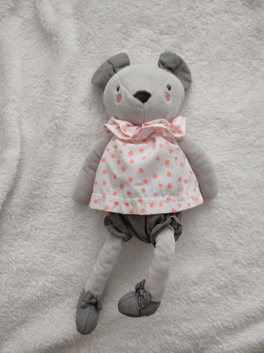 Peluche doudou souris gris - peluche/doudou,