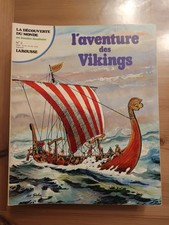 LA DECOUVERTE DU MONDE n° 2 l'aventure des Vikings BD Bandes Dessinées LAROUSSE