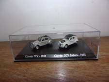 1/87 HO Duo Citroën 2CV 1949 et Sahara 1958 Atlas