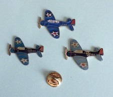 3 PIN'S AVIATION T6 TEXAN T-6A