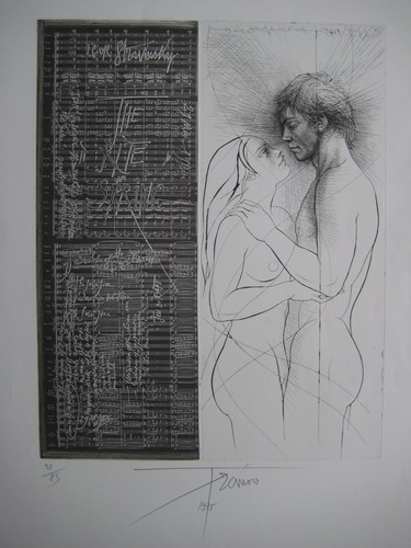 Tremois pierre yves gravure - pierre,