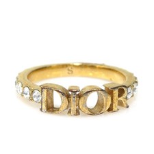 Auth Christian Dior Ring Gold