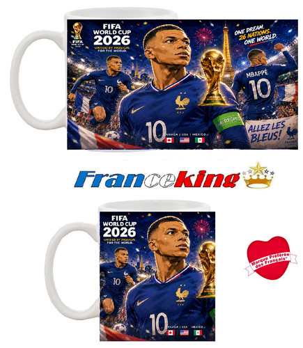 Mug céramique kylian mbappé - kylian,