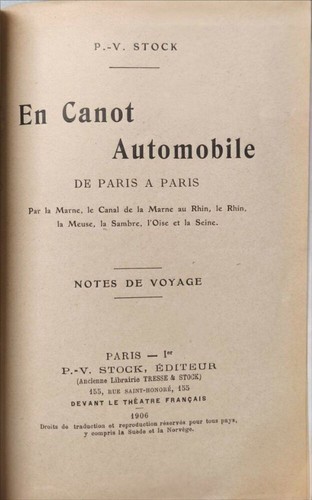 Canot automobile paris - automobile, de