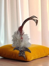 Broche plume et aigle vintage