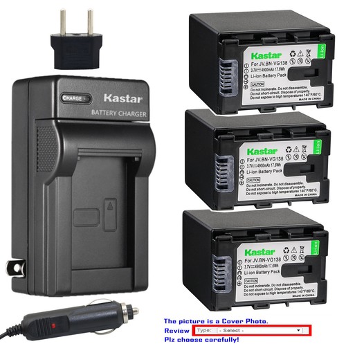 Kastar battery charger for - ac,