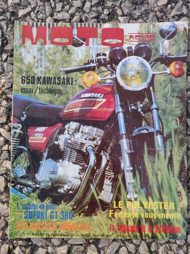 Revue moto news 13 1977 - moto,