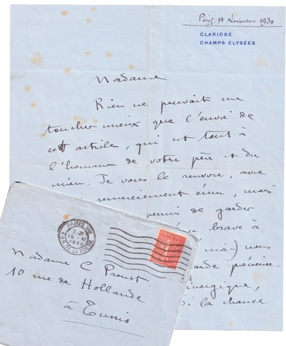 Colette touchante lettre - touchante,