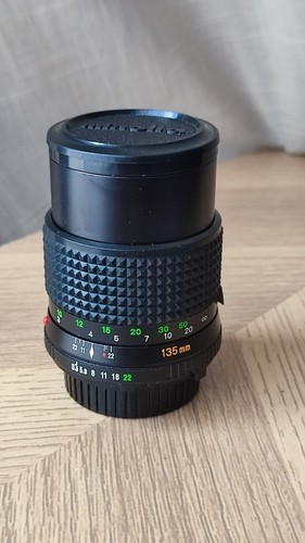 135 minolta rokkor md - mm,