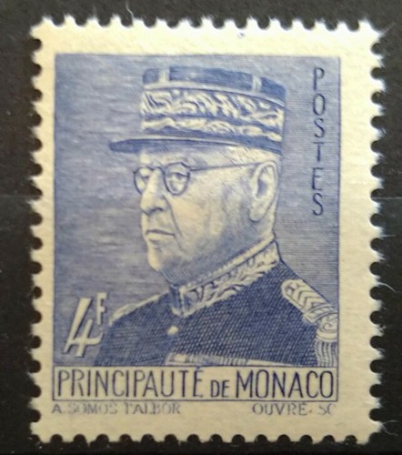 Monaco timbre 233 prince - monaco, n°233