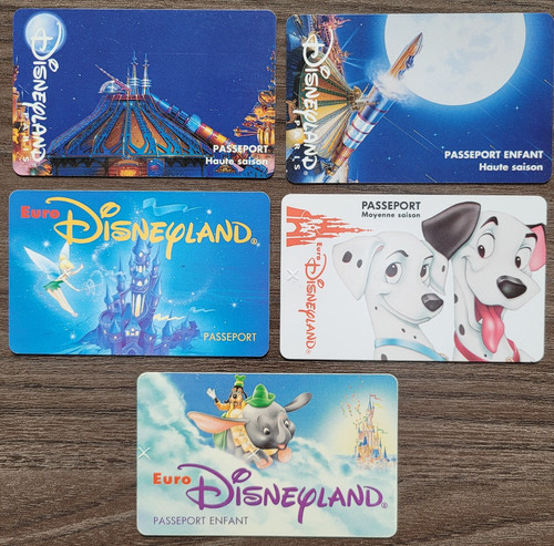 Lot anciens pass - de, 5