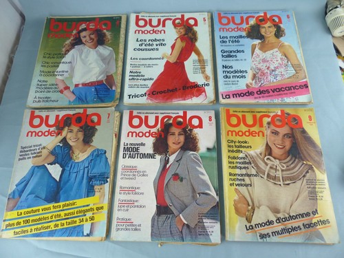 Burda moden lot anciens - lot, 9