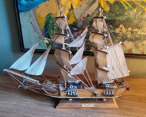 Ancienne maquette voilier - ancienne,