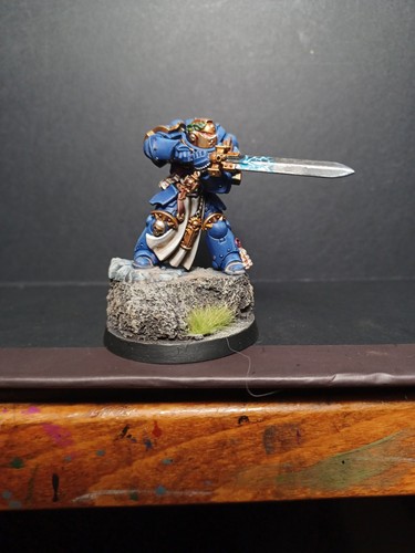 Space marine company champion - space,