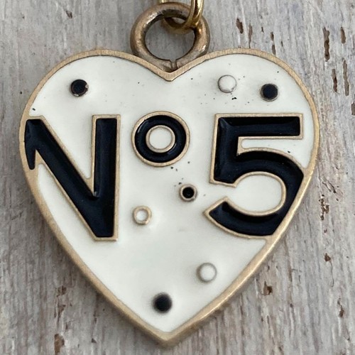 Collier chanel plaque coeur - plaque,