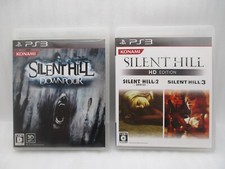 PS3 SILENT HILL DOWNPOUR, 2&3 HD ÉDITION 2 Jeux Set Import Japon Konami Horreur