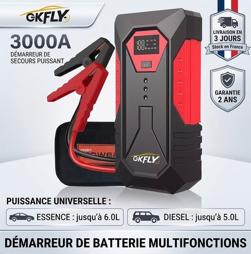 Booster batterie voiture - batterie,