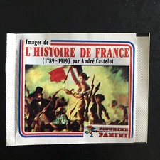 Original pochette bustina packet figurine panini Histoire De France Castelot