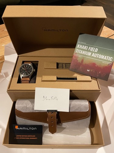 Montre bracelet hamilton - hamilton, khaki