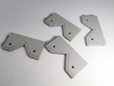 MAJOKIT QUATRE ÉLÉMENTS DE TROTTOIR AVEC ANGLE A 90° POUR PARKING EN ÉPI