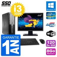 PC HP Pro 4300 SFF Ecran 22"